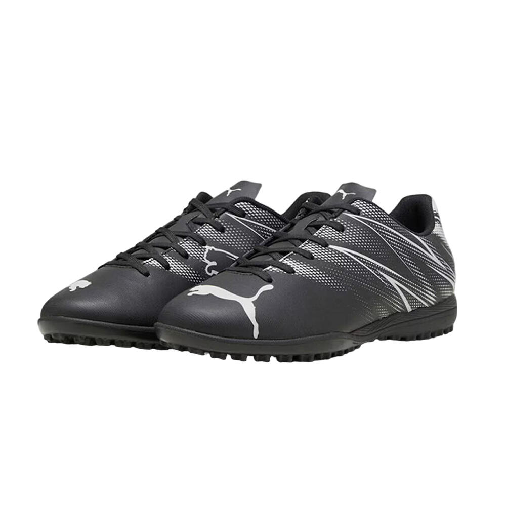 ATTACANTO Men's Soccer Shoes (Black / Silver)