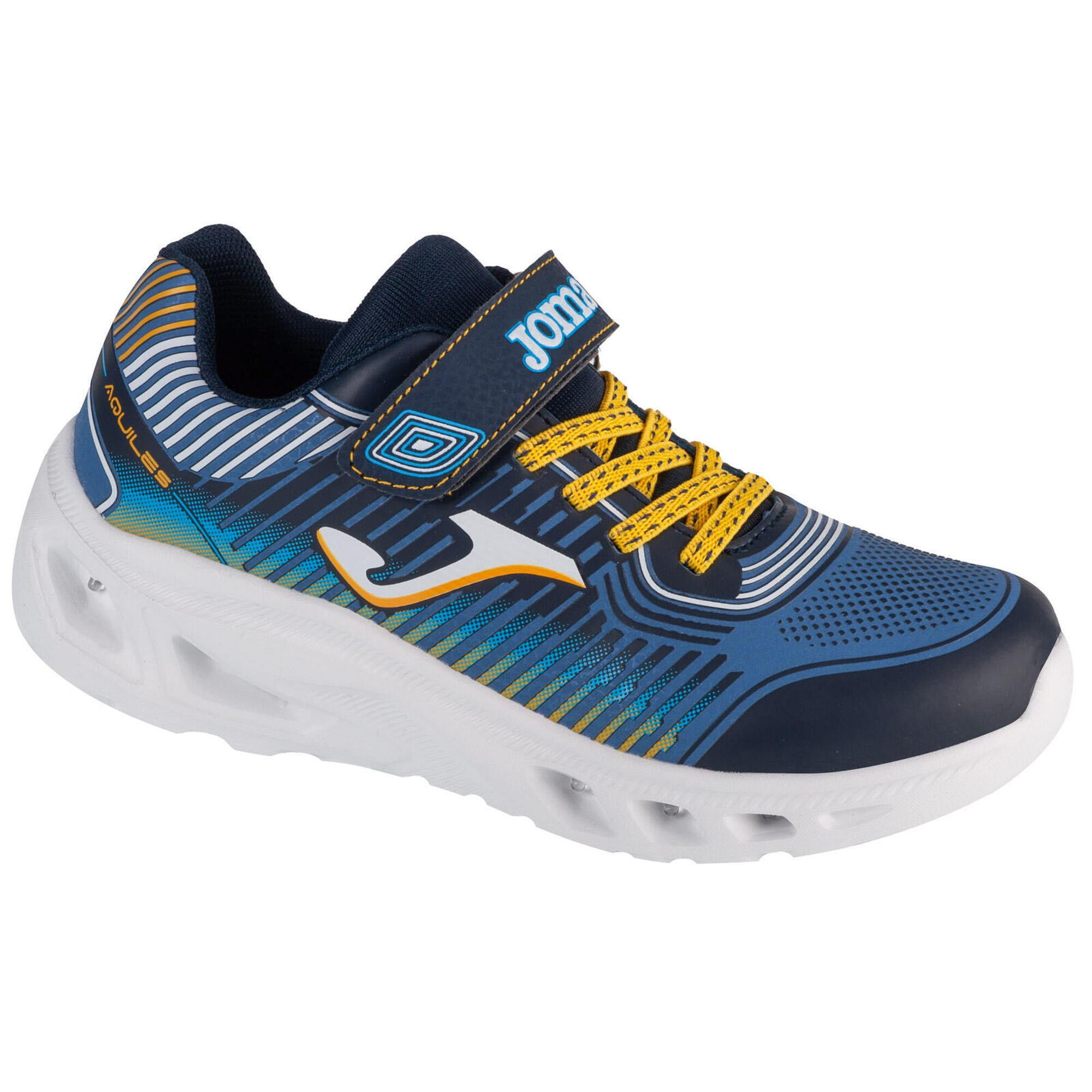 Joma - Sneakers Pour Garçons Aquiles Jr 24 Jaquiw - Baskets - Bleu - 33 - Decathlon