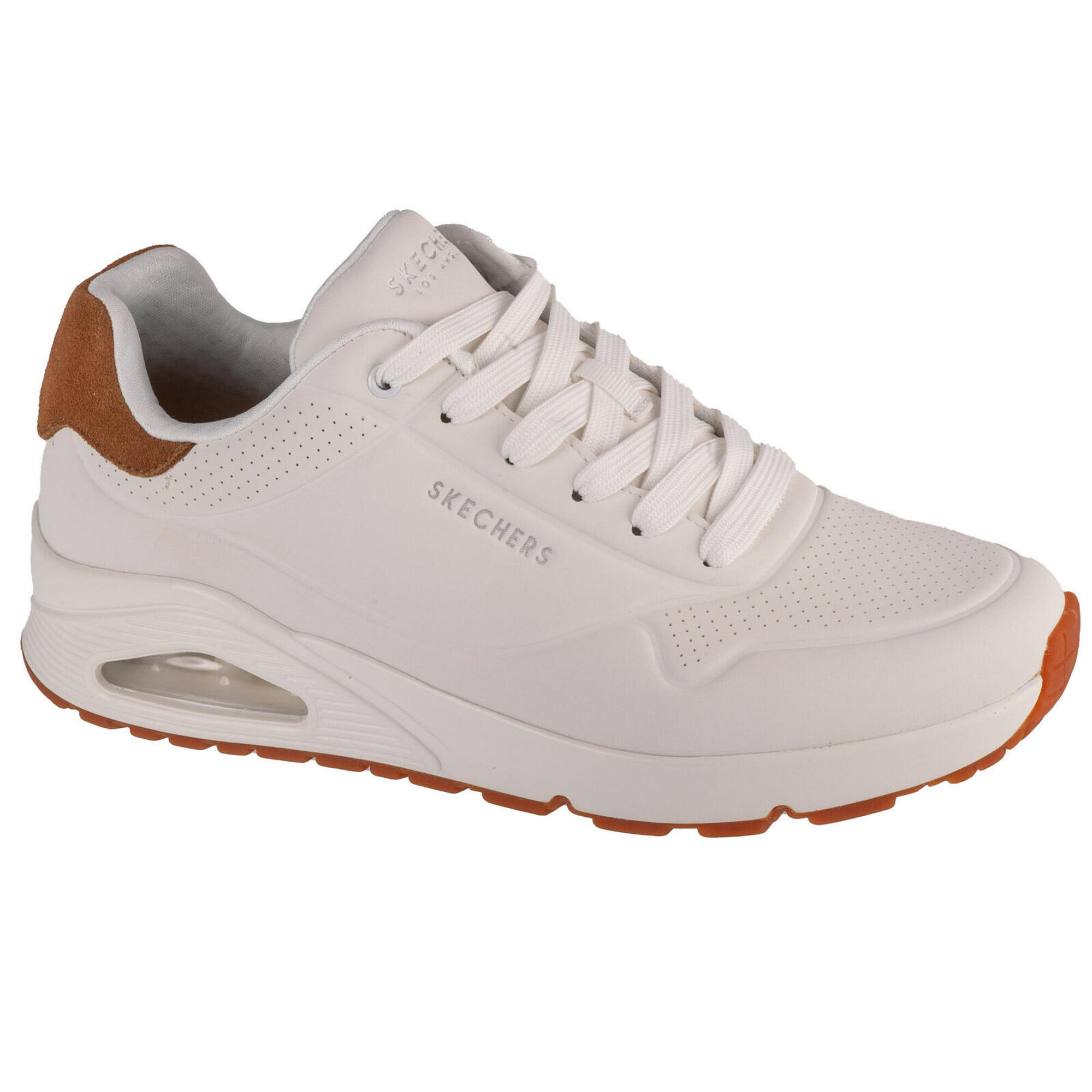 Skechers - Sneakers Pour Hommes Uno - Suited On Air - Chaussures De Sport - Blanc - 46 - Decathlon