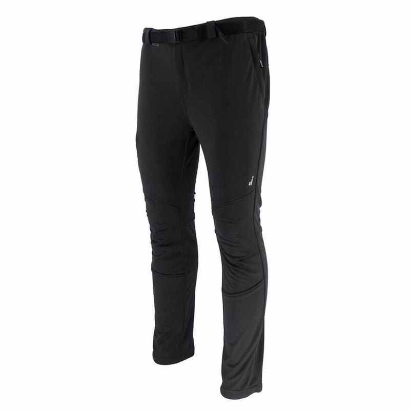 Pantalón Largo Deportivo Montaña Joluvi Soft-Tech Negro