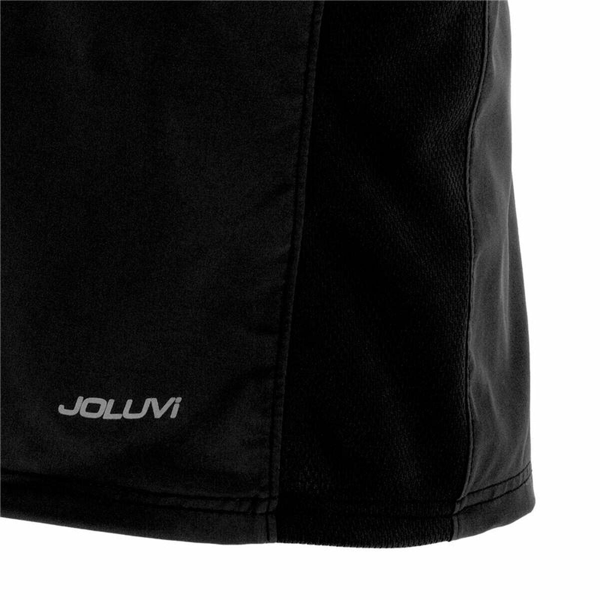 Pantalón Corto Deportivo Unisex Joluvi Meta Negro 3/4