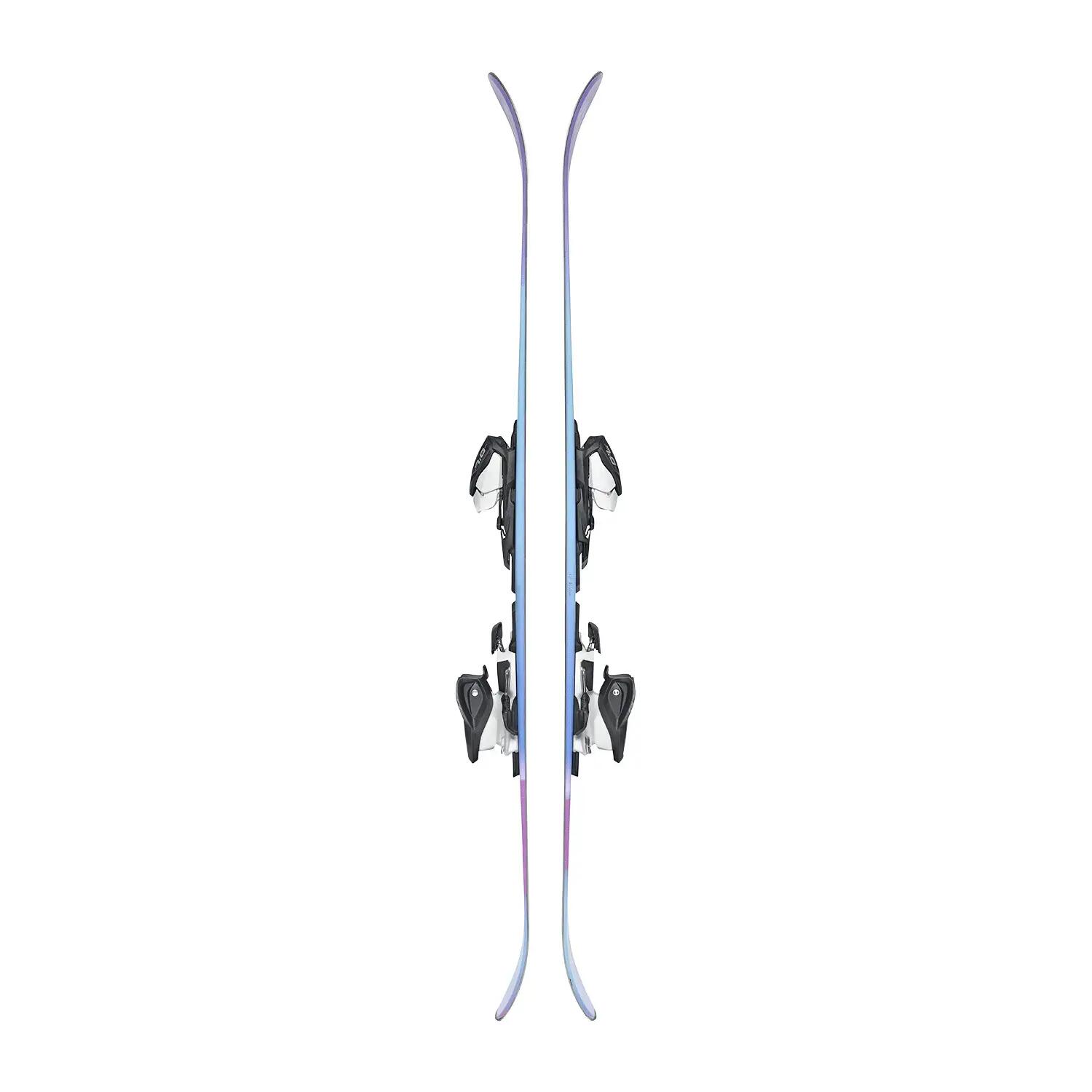 Blizzard Sheeva Twin Jr Ski Pack + Fdt Jr 7 Wb Teal Purple Girl Bindings 3/3