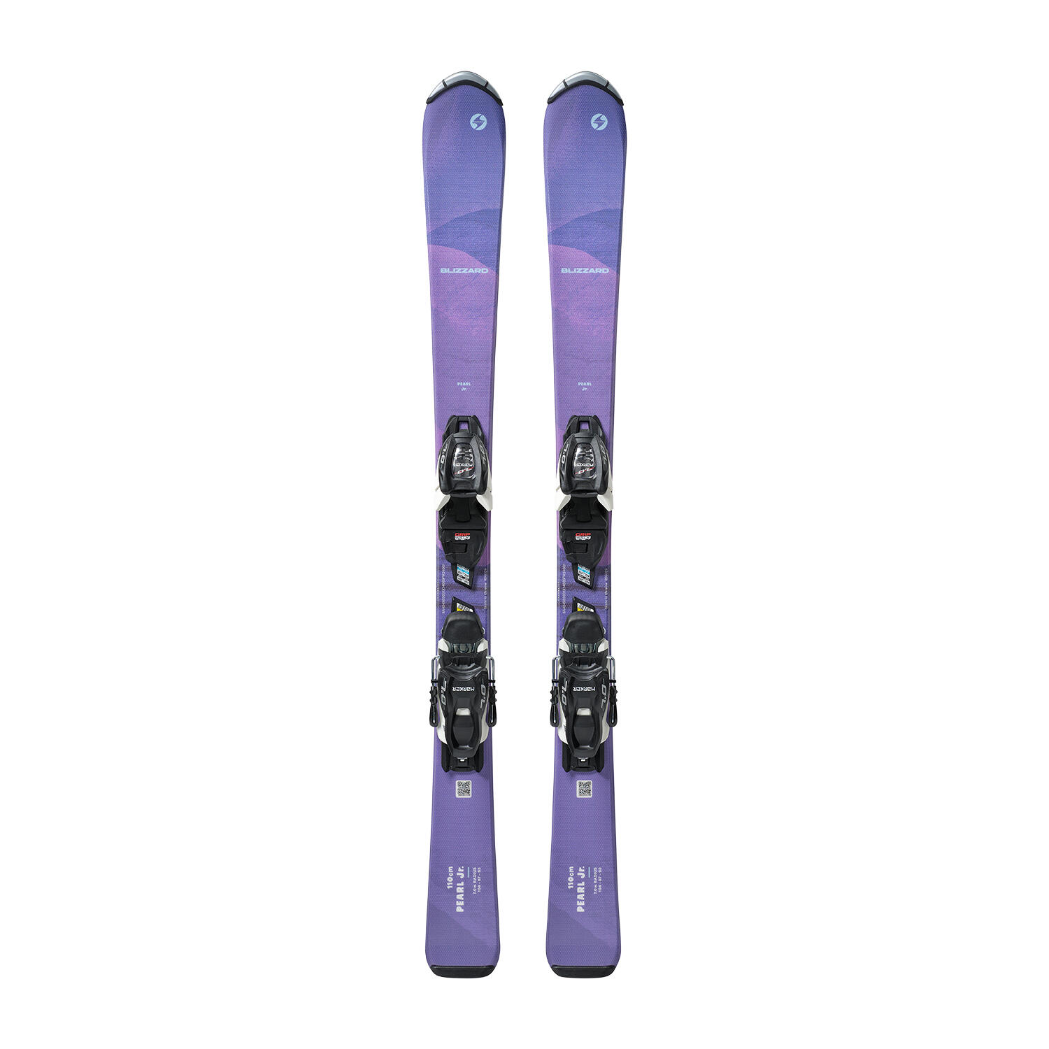 Pack De Ski Pearl Jr + Fixations Fdt Jr 4.5 Purple Fille 1/3