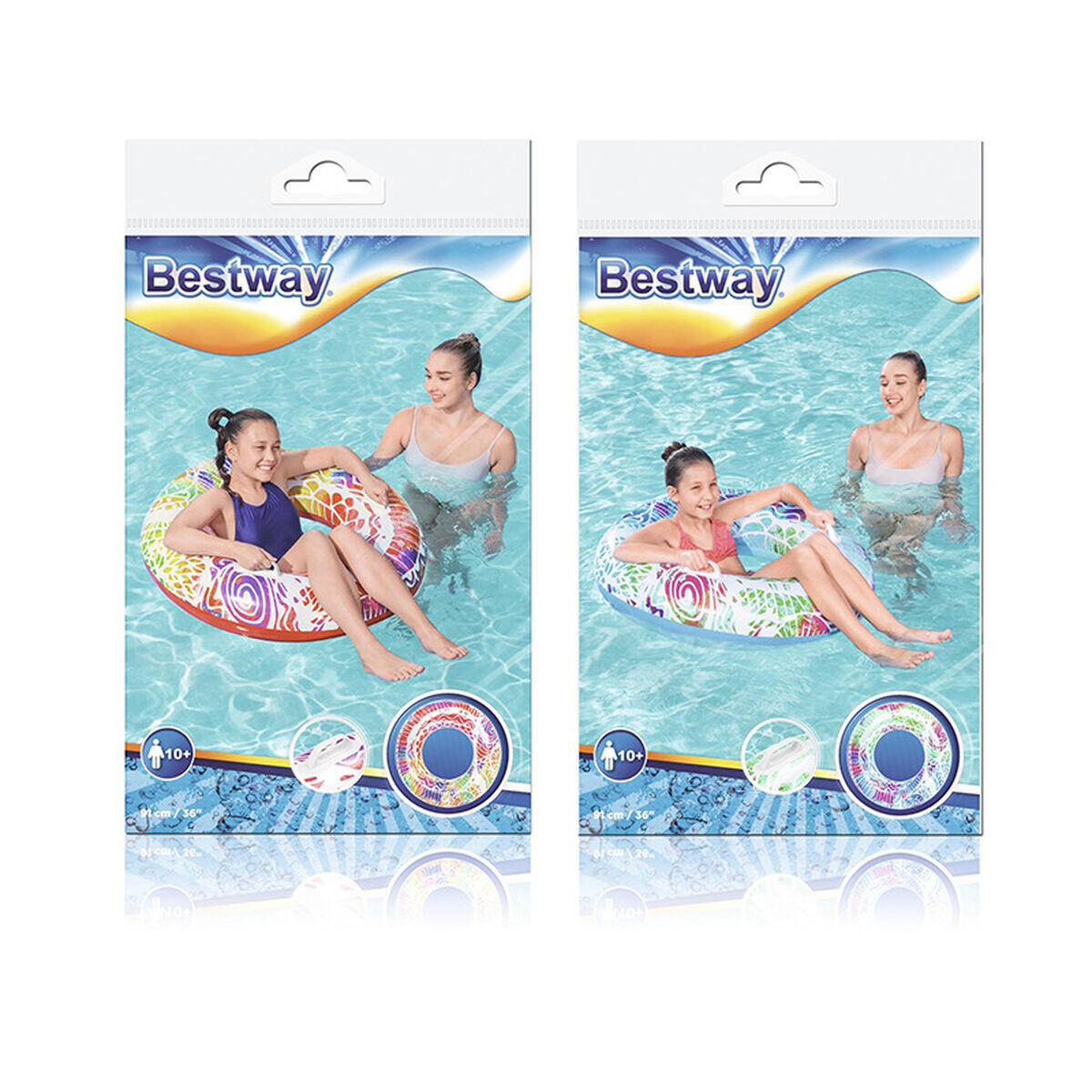Flotador Hinchable Bestway Multicolor 2/7