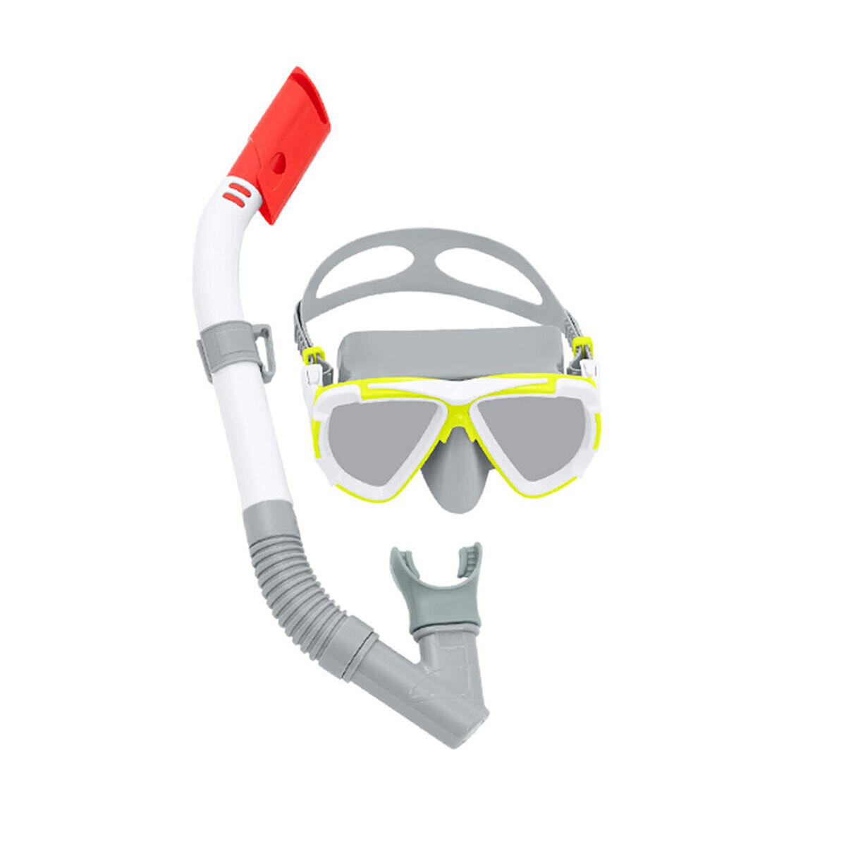Gafas de Buceo con Tubo Bestway Blanco 2/7