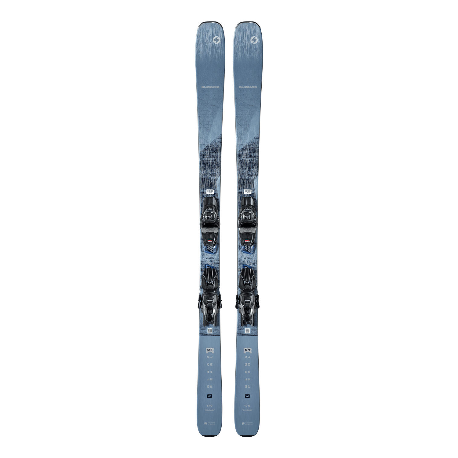 Pack de esquí Blizzard Black Pearl 84 R + fijaciones TPC10 Demo azules para 1/3