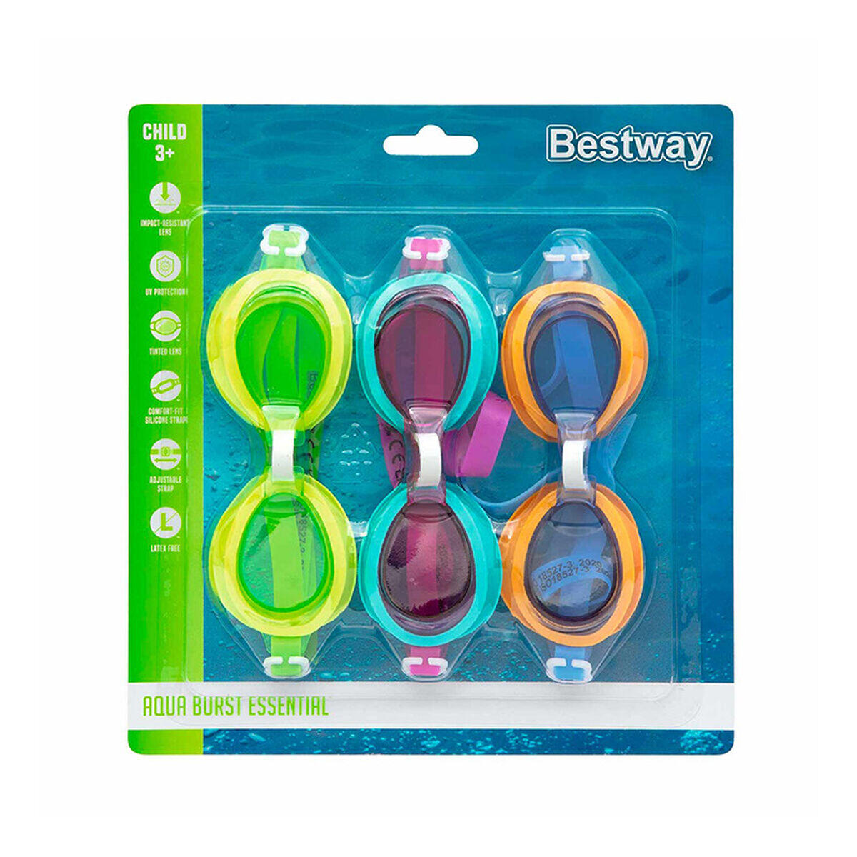 Gafas de Natación para Niños Bestway 3 Unidades 5/7