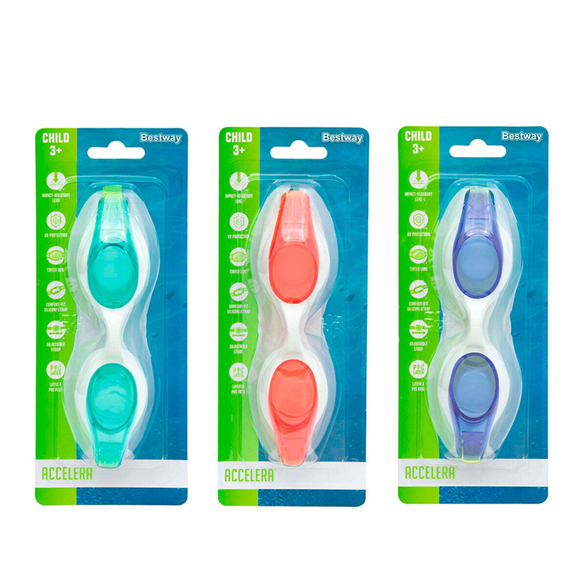 Lunettes de bain pour enfants Bestway + 3 ans 5/7