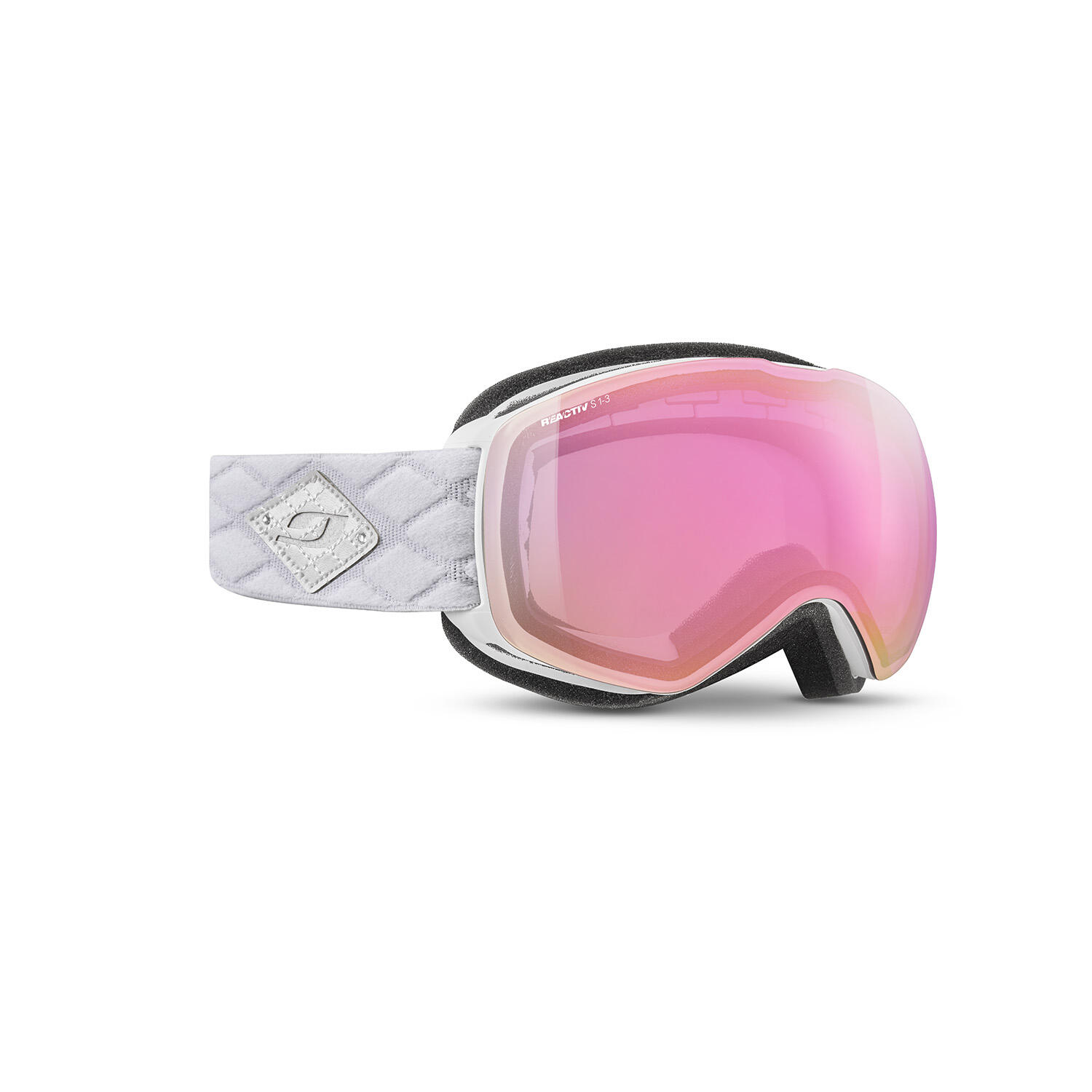 JULBO Máscara de Ski Feminina com Lente Photochromique e Faixa Estampada Proxima