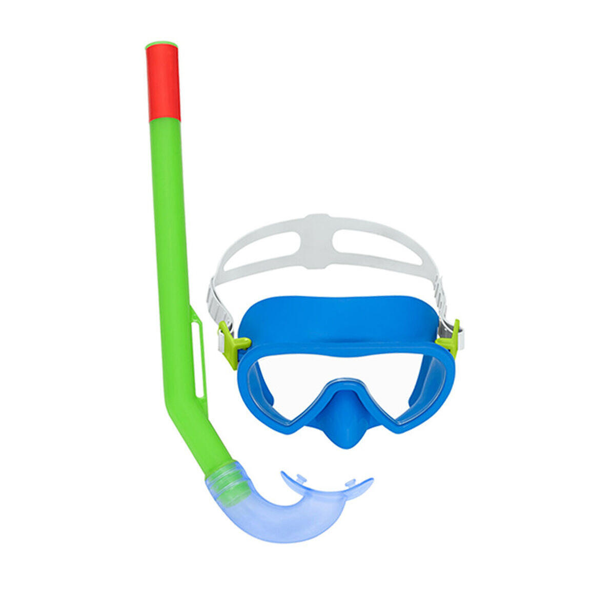 Masque de Plongée avec Tube pour Enfants Bestway Jaune 2/7