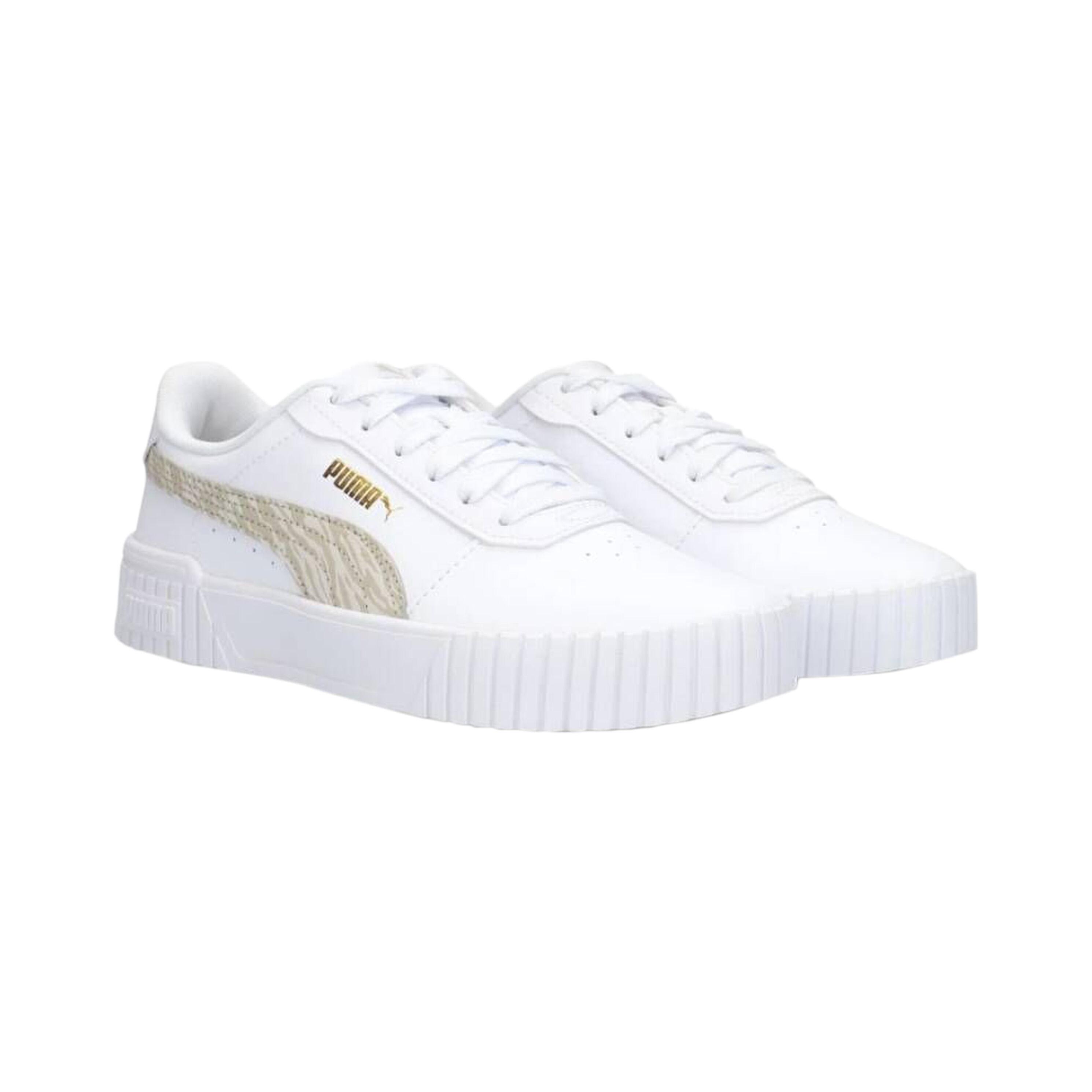 Basket Enfant à Lacets Junior Puma Carina 2.0 Zebra Jr 3/7