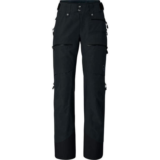 Pantalon De Ski / Snow Norrona Lofoten Gore-tex Insulated Caviar Black Femme
