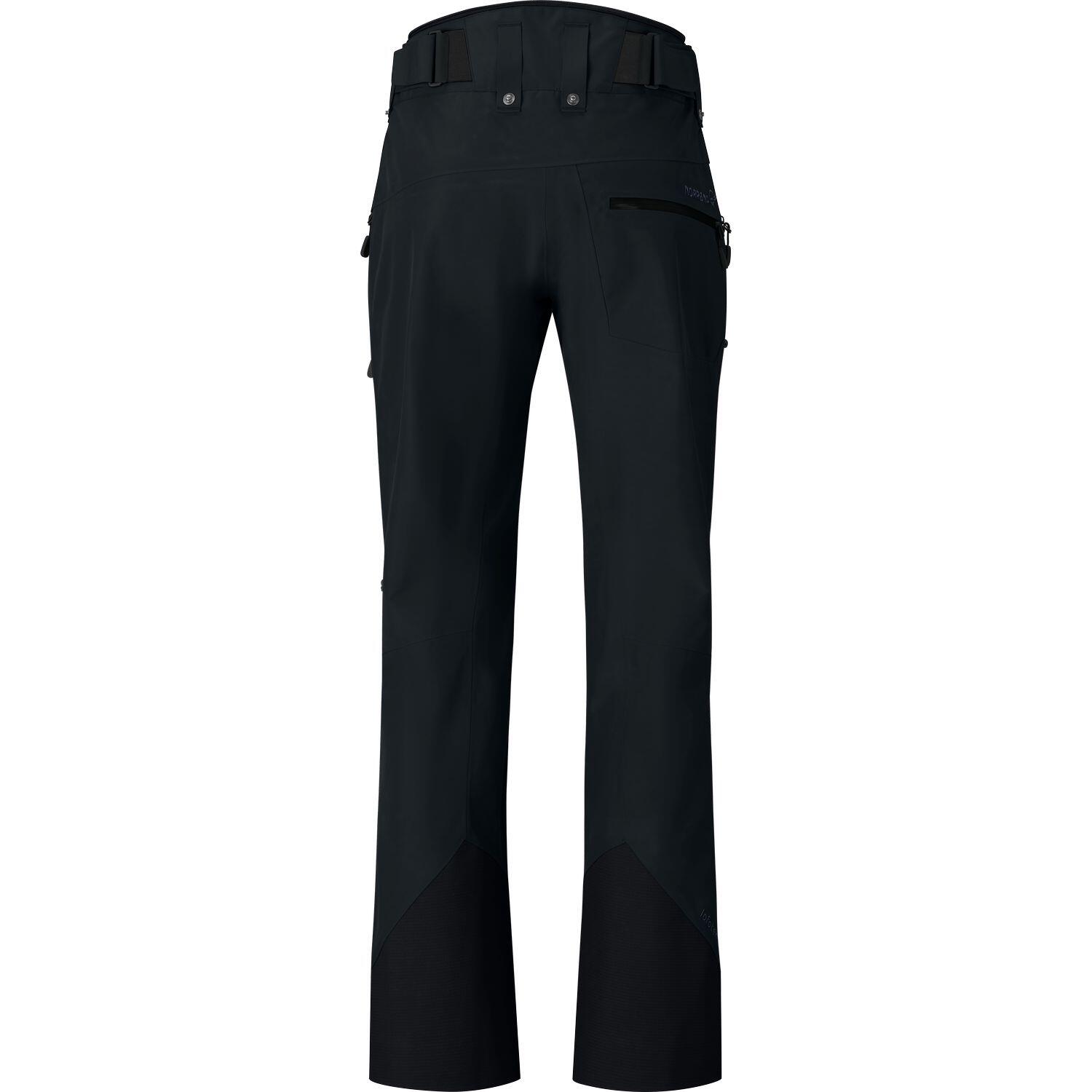 Pantalon De Ski / Snow Norrona Lofoten Gore-tex Insulated Caviar Black Femme 2/4