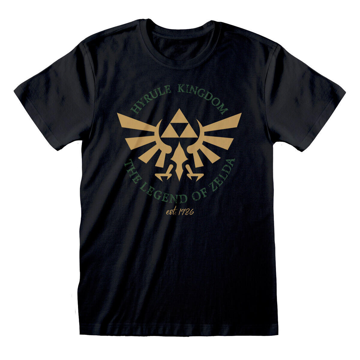 Koszulka z krótkim rękawem Unisex Hyrule Kingdom Crest