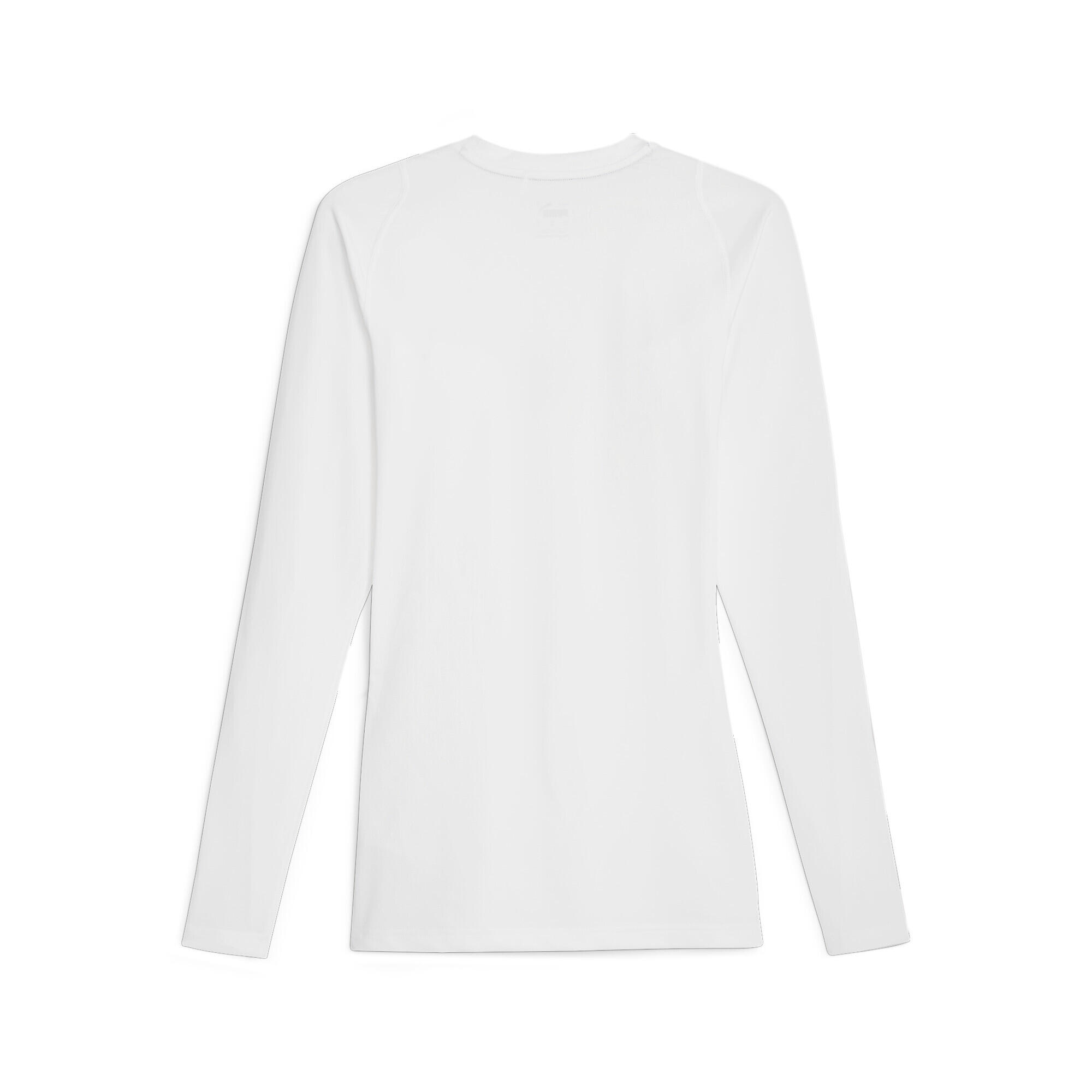 T-shirt de basketball à manches longues Hoops Team Homme PUMA White 6/7