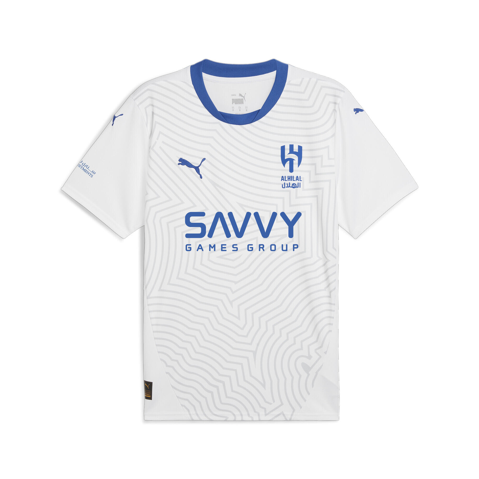 Al Hilal Saudi F.C. Maglia gara Away 24/25 da uomo PUMA White Blue Intense |  Puma