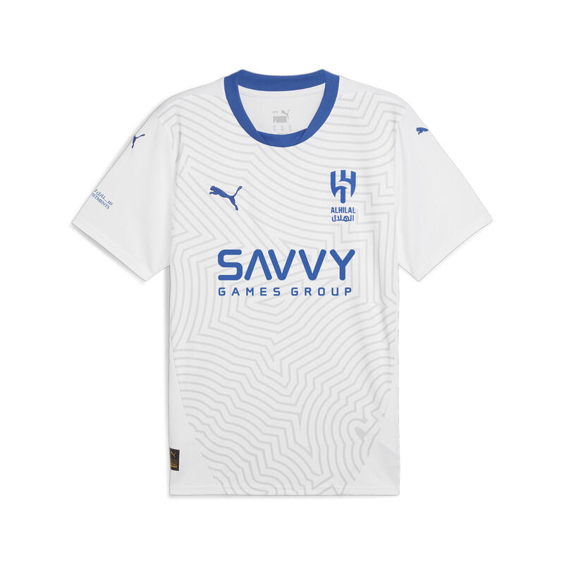 Al Hilal Saudi F.C. Maglia gara Away 24/25 da uomo PUMA White Blue Intense