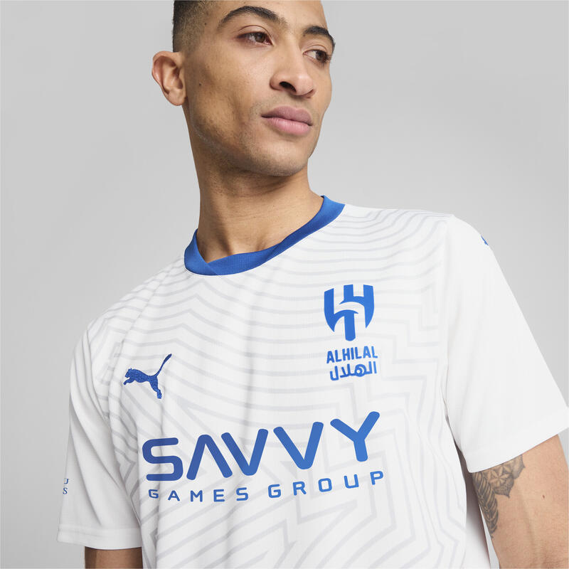 Al Hilal Saudi F.C. Maglia gara Away 24/25 da uomo PUMA White Blue Intense