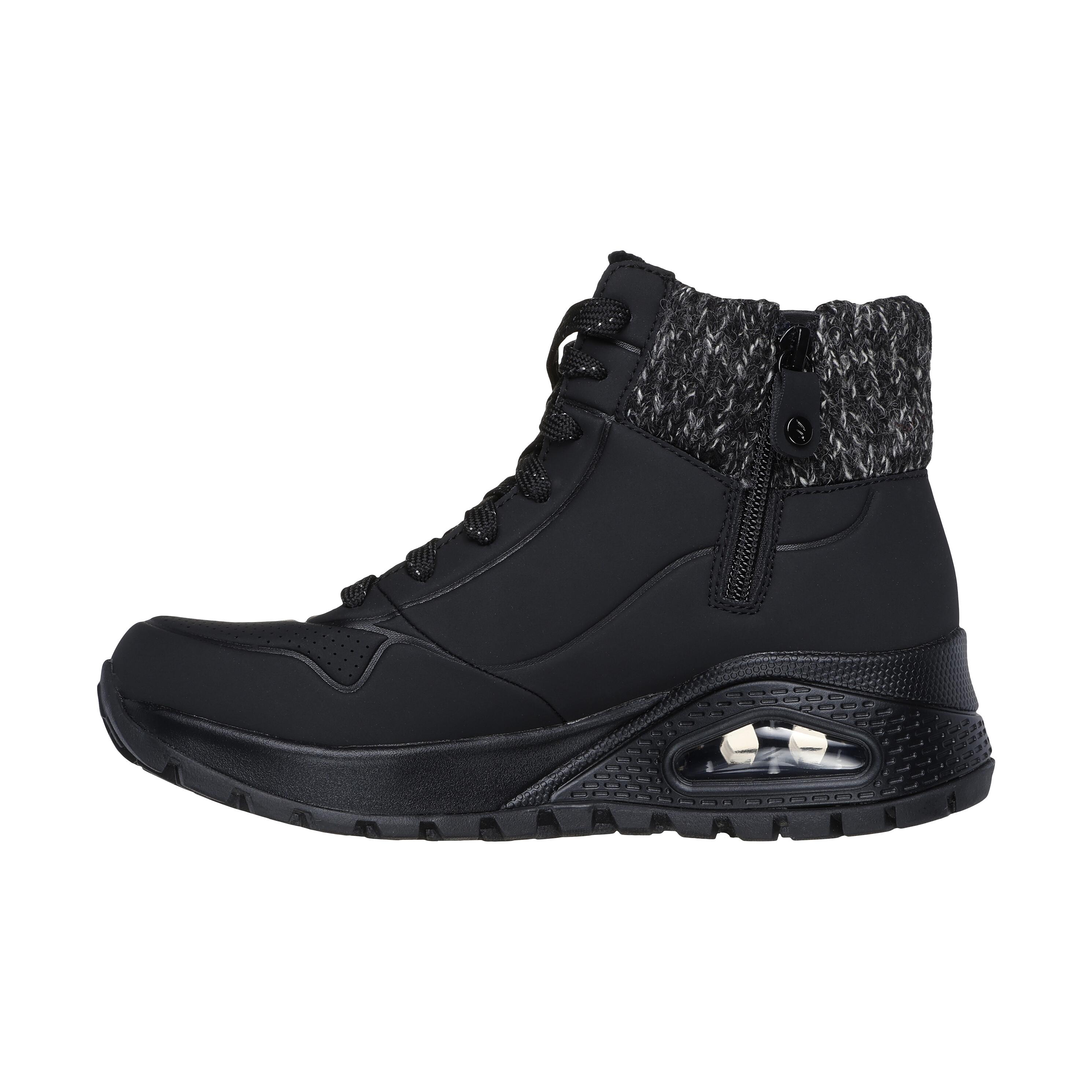Skechers - Basket Montante À Lacets Skechers Darling Daze - Femme - Baskets - Noir - 36 - Decathlon