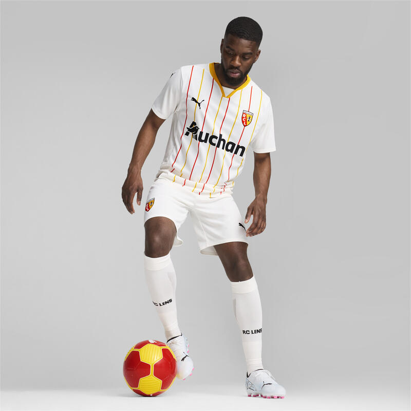 Camiseta RC Lens 3.ª equipación 24/25 Hombre PUMA White Pelé Yellow