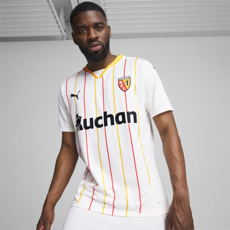 Camiseta RC Lens 3.ª equipación 24/25 Hombre PUMA White Pelé Yellow