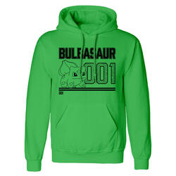 Sudadera con Capucha Unisex Bulbasaur Line Art