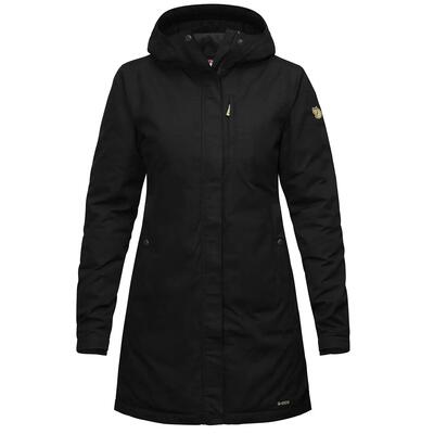 Fjall raven kiruna gevulde parka w trainingsjack vrouwen
