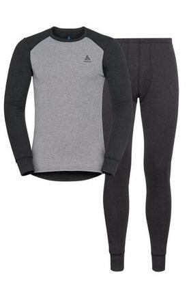 Odlo Active Warm Eco Pullover / Strumpf Set Grau