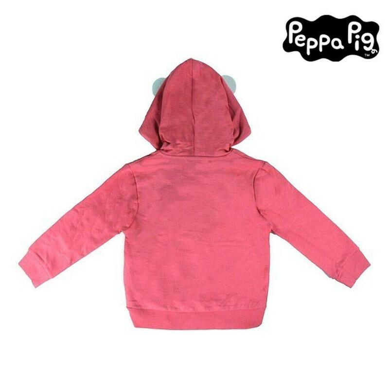 Felpa con Cappuccio da Bambina Peppa Pig 74230 Rosa