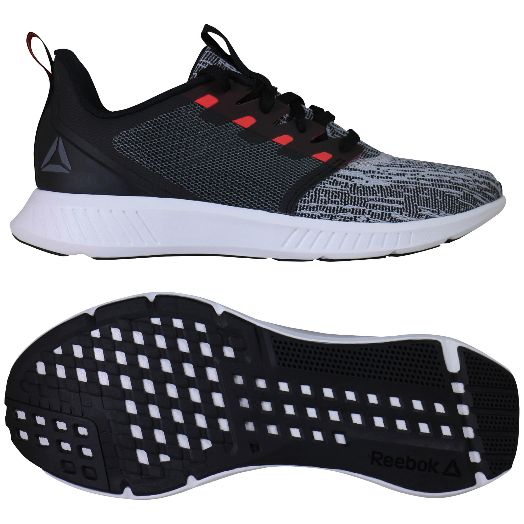 Reebok - Chaussures Femme Reebok Fusium Lite - Chaussures De Sport - Blanc|gris|noir - 39 - Decathlon