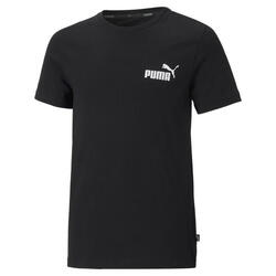 T-shirt Noir Enfant Puma Small Logo