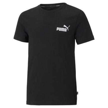 T-shirt Noir Enfant Puma Small Logo