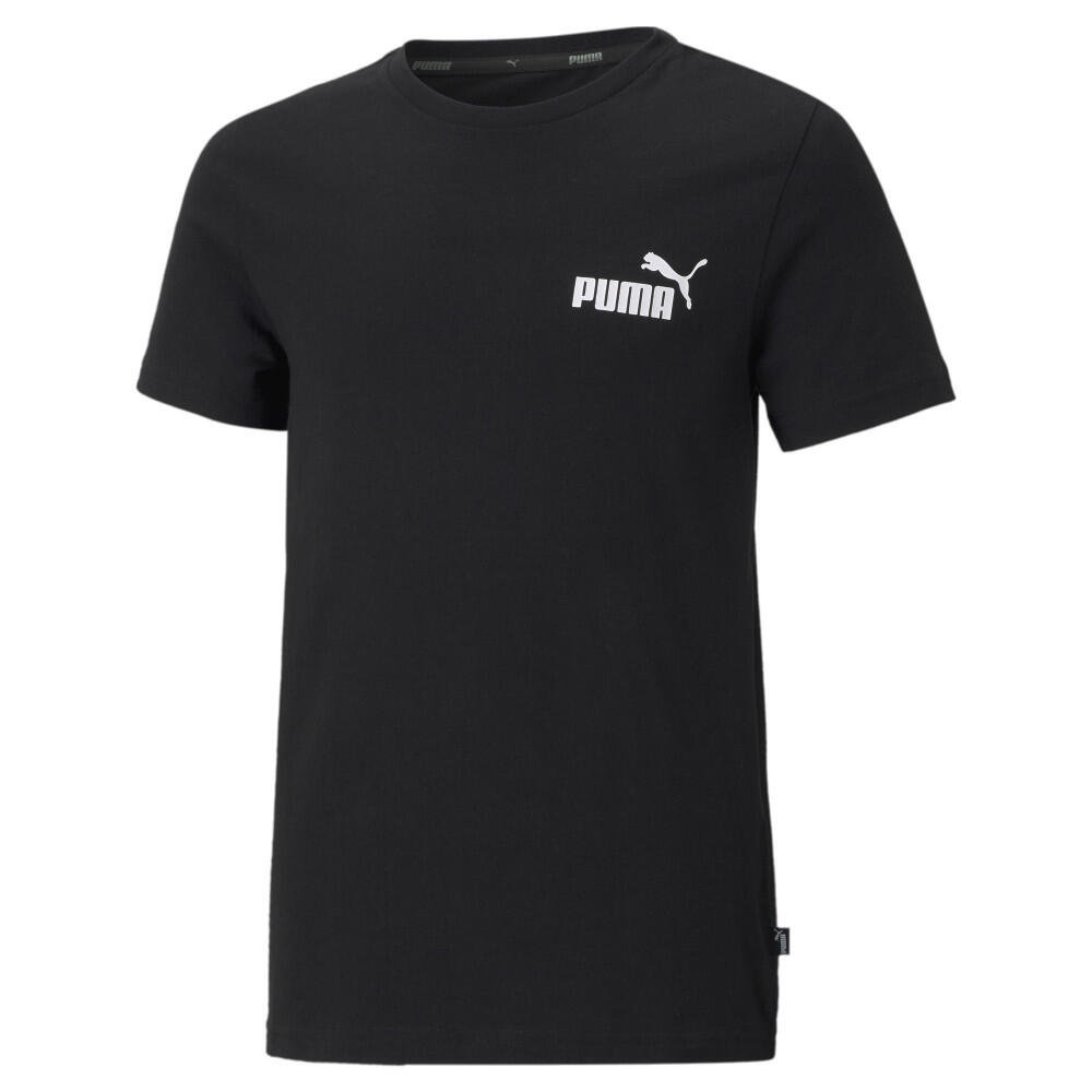 Puma - T-shirt Noir Enfant Puma Small Logo - Chemise Manches Courtes - Noir - 9-10 Ans / 135-140 Cm - Decathlon
