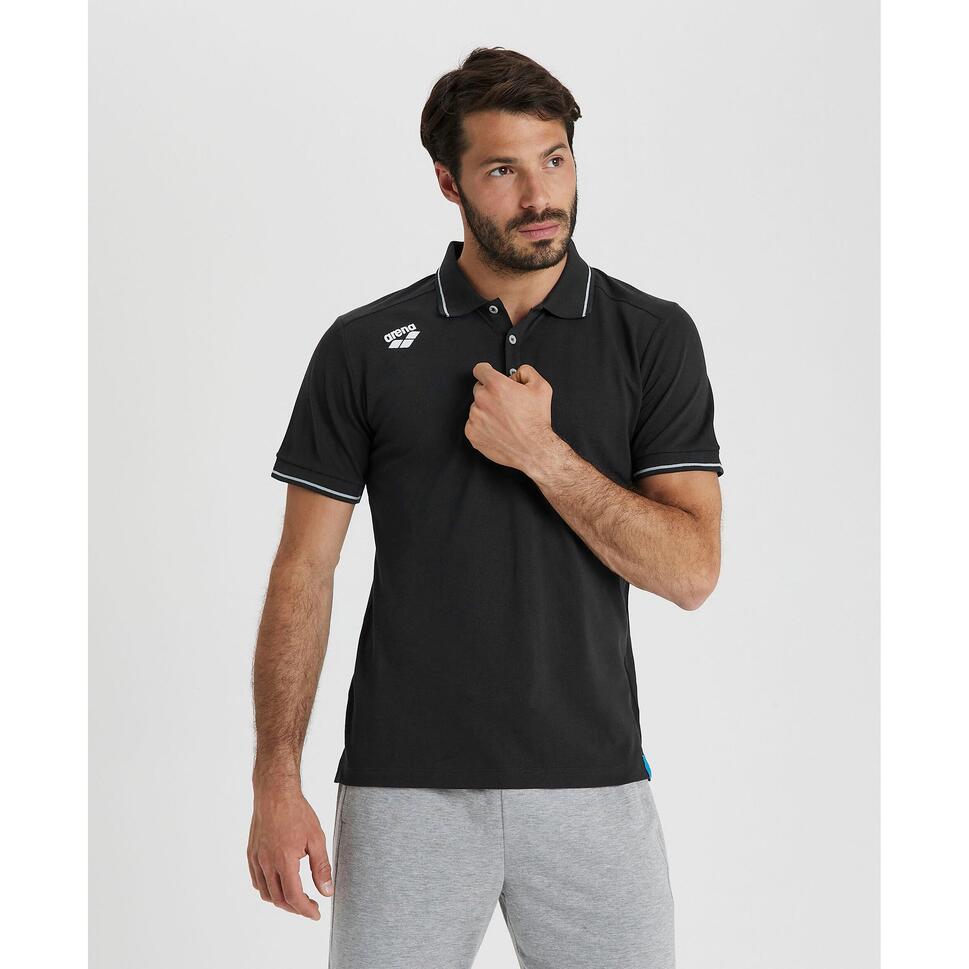 Koszulka polo Arena Team Polo shirt Solid Cotton