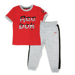 Ensemble Gris/Rouge Garçon Reebok 454