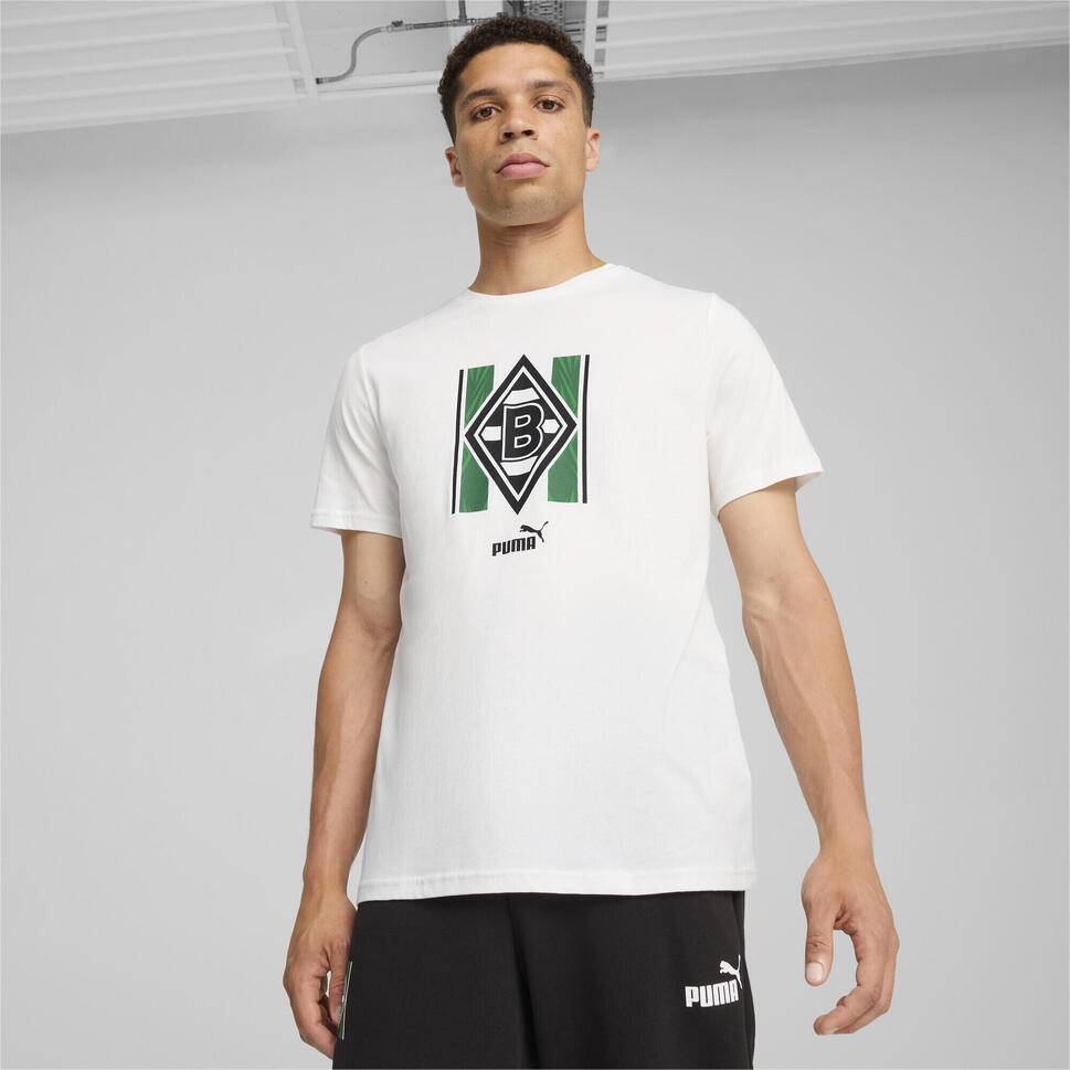 Męska koszulka ftblCULTURE Borussia Mönchengladbach PUMA White