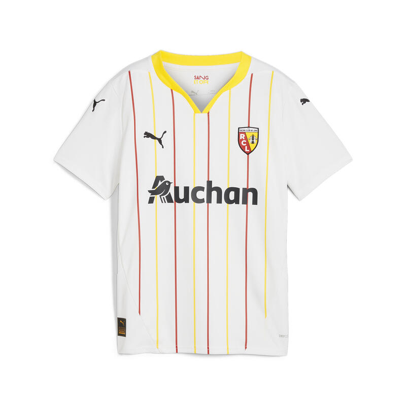 Camiseta RC Lens 3.ª equipación 24/25 Niño PUMA White Pelé Yellow