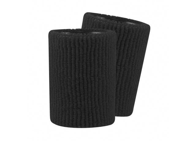 TCK Fascia da polso - Modello lungo - Terry - Coppia - 14 cm