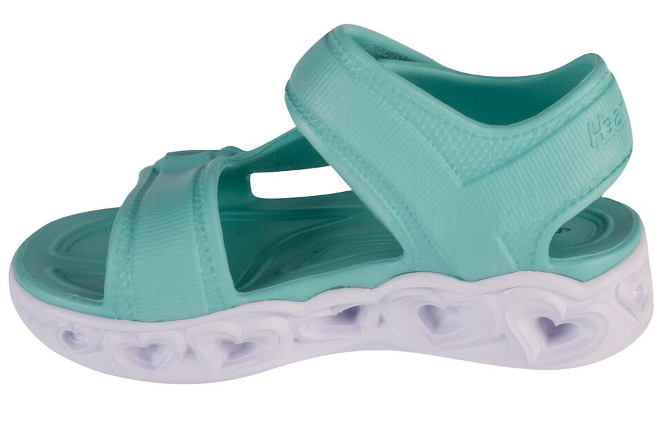 Sandały dziewczęce, Heart Lights Sandal - Always Flashy