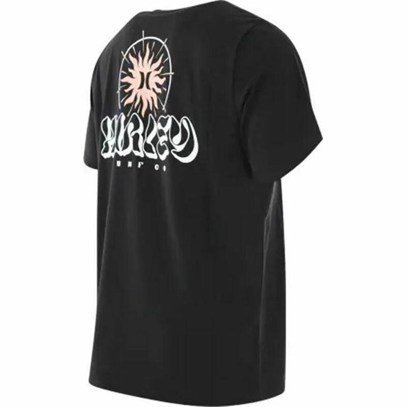 Camiseta Hurley Evd Exp Sun Is Shinning Negro