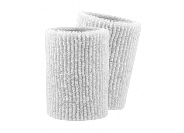 TCK Fascia da polso - Modello lungo - Terry - Coppia - 14 cm
