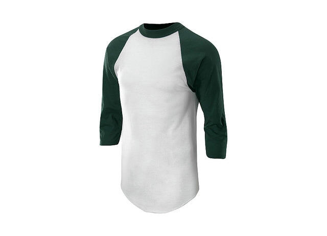 SOFFE Klassiek Honkbal Ondershirt - 3/4 Mouw