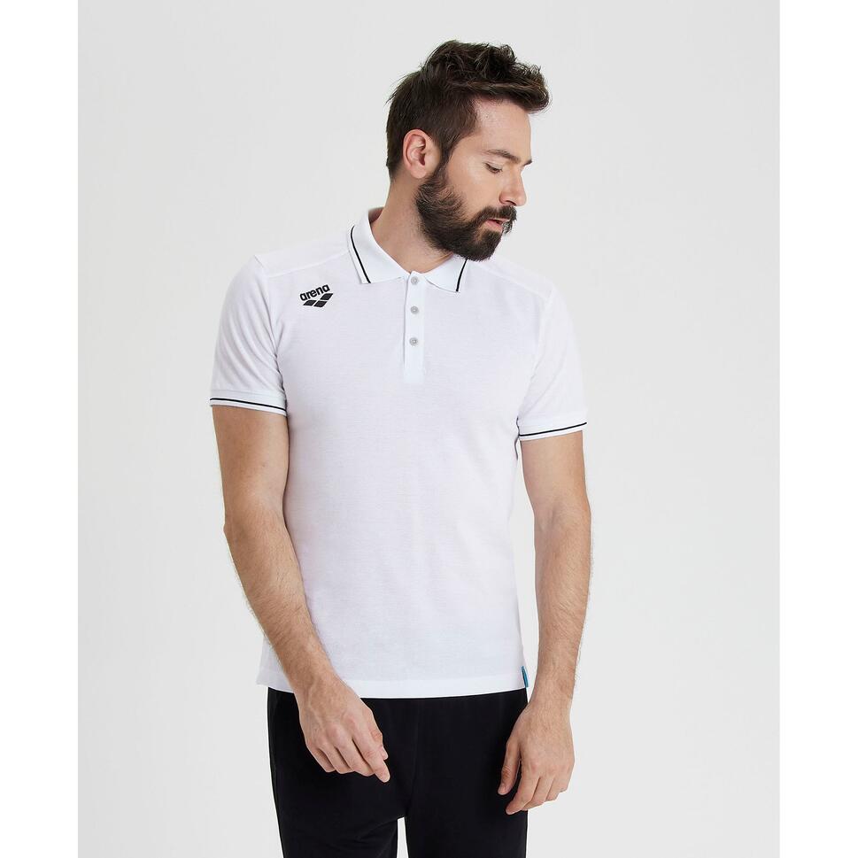 Koszulka polo Arena Team Polo shirt Solid Cotton