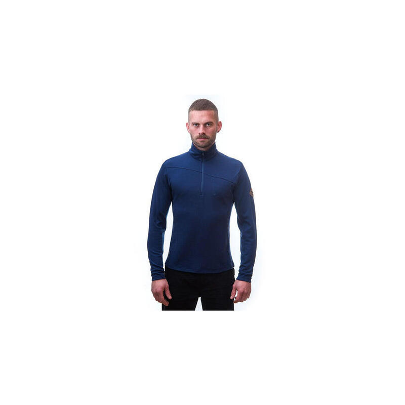 Primera Capa Merino Extreme Outdoor de Manga Larga para Hombre con Cremallera