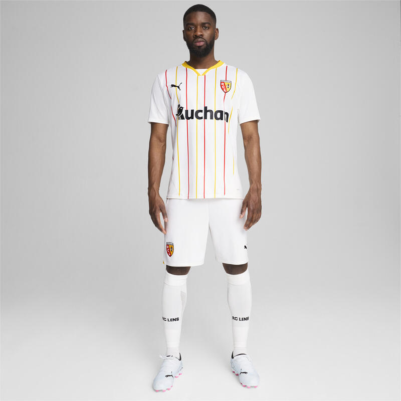 Camiseta RC Lens 3.ª equipación 24/25 Hombre PUMA White Pelé Yellow