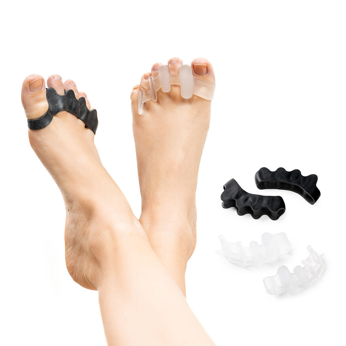 INNOVAGOODS Separatore Dita per Relax e Sport InnovaGoods 4 Unità
