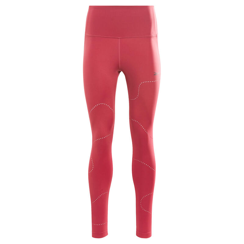 Legging Mallas Reebok TS Lux Perform Perf, Púrpura, Mujer