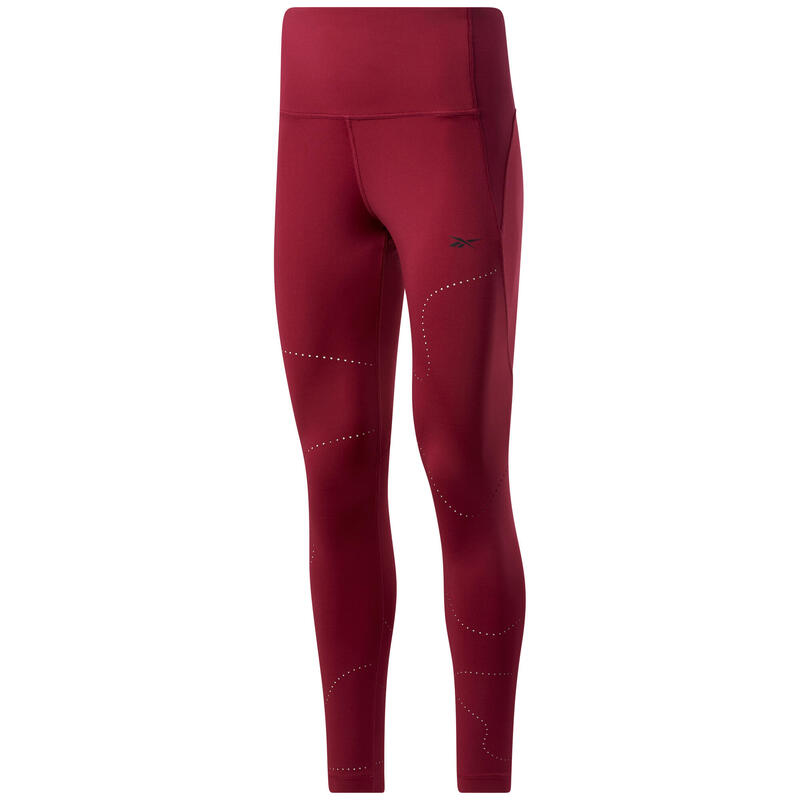 Legging Mallas Reebok TS Lux Perform Perf, Púrpura, Mujer