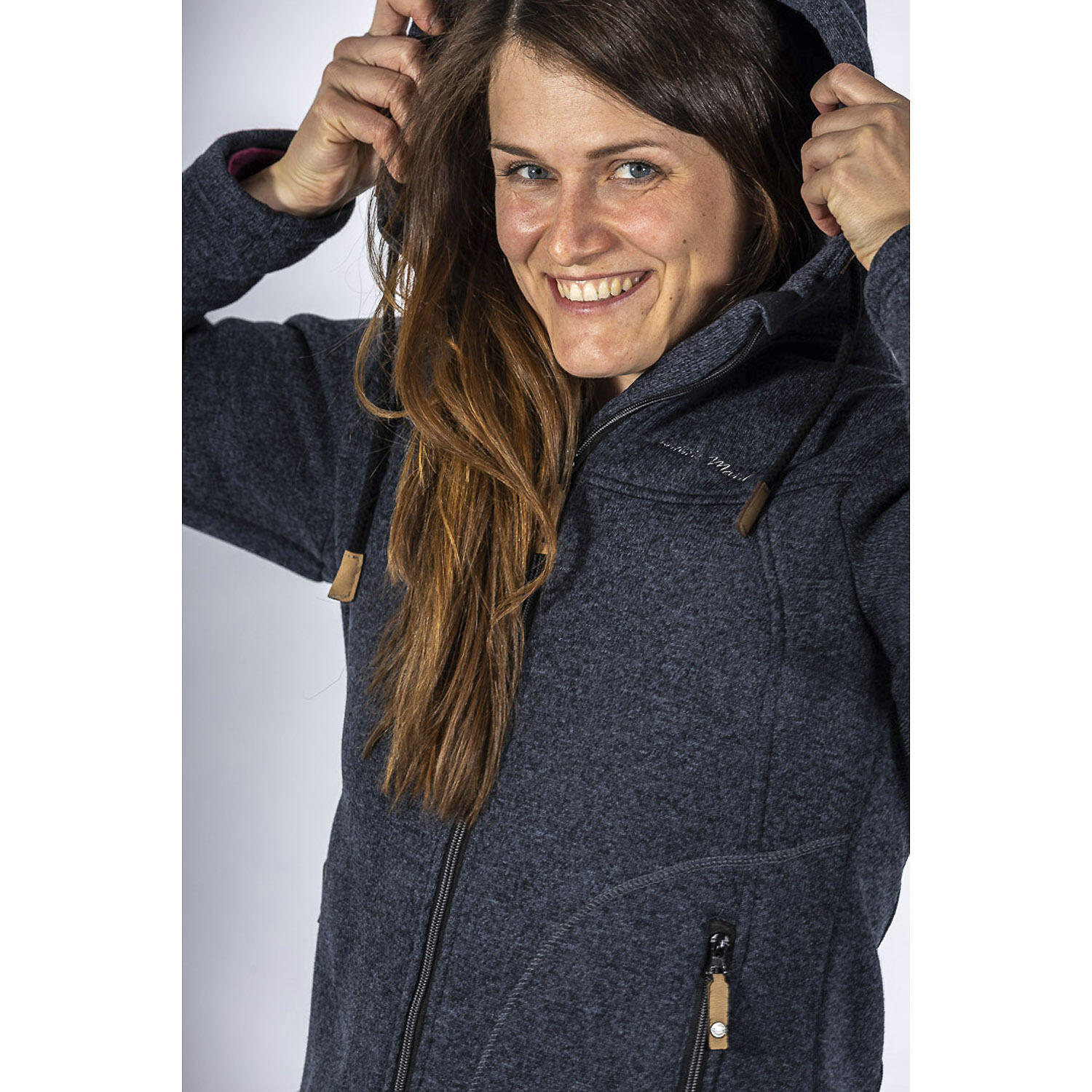 Damen Polar-Strickfleecejacke Wilde Kaiserin 5/7