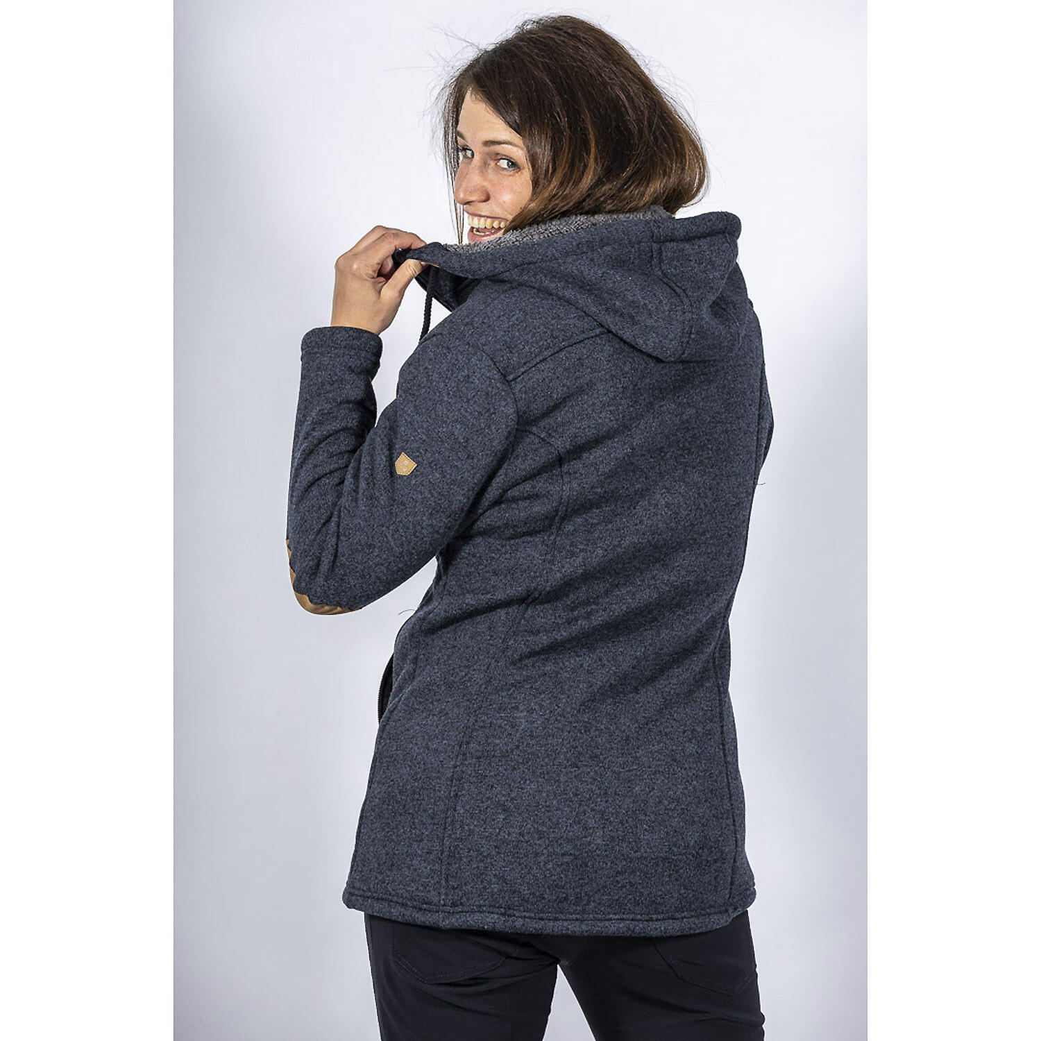 Damen Polar-Strickfleecejacke Wilde Kaiserin 4/7